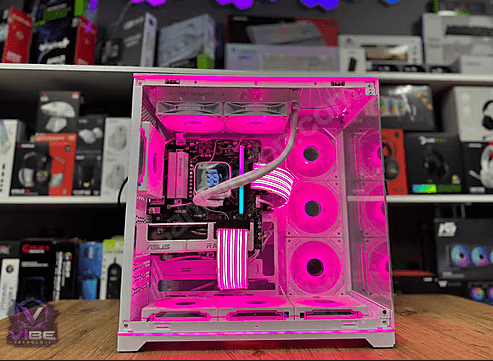 WHİTE RX 9060XT 16GB/RYZEN 7 7800X3D/6400MHZ/240MM SIVI/SIFIR PC
